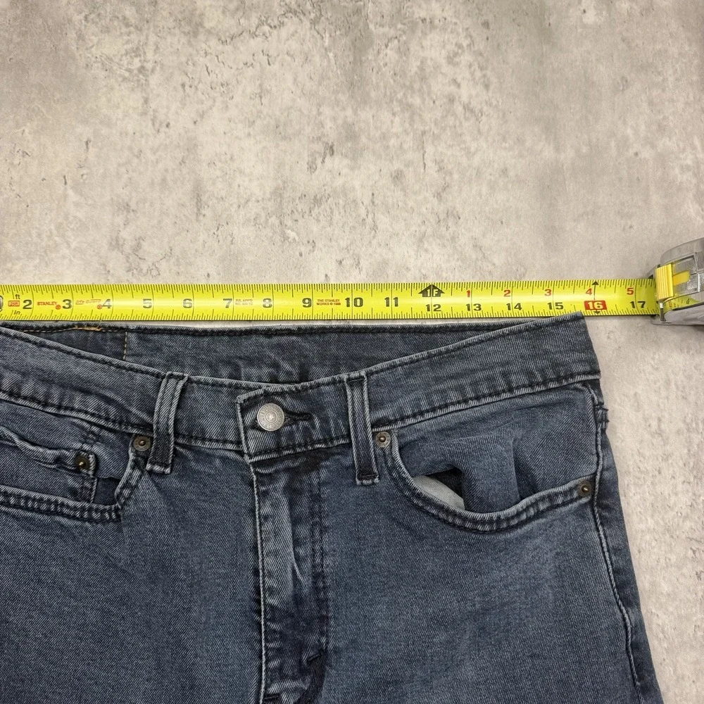 Levis Jeans Mens 32x30 Blue 510 Skinny Fit Dark Wash Stretch Denim Casual